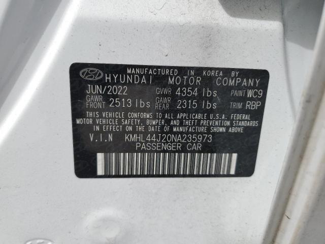 2022 HYUNDAI SONATA SEL PLUS Photos | FL - ORLANDO NORTH - Repairable ...