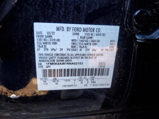2022 FORD EXP 1FM5K8AW1NNA02153