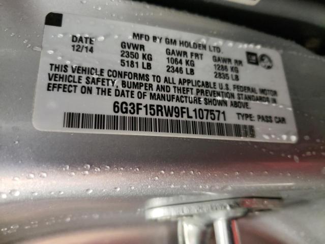 2015 CHEVROLET SS - 6G3F15RW9FL107571