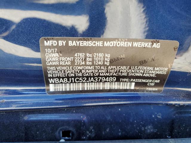 2018 BMW 328 D XDRI - WBA8J1C52JA379489