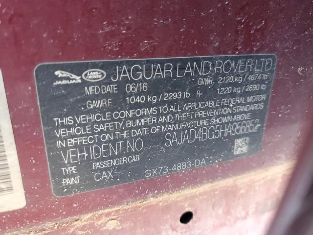 2017 JAGUAR XE PREMIUM - SAJAD4BG5HA956852