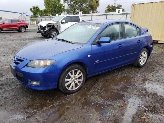 Salvage cars for sale from Copart San Diego, CA: 2007 Mazda 3 S