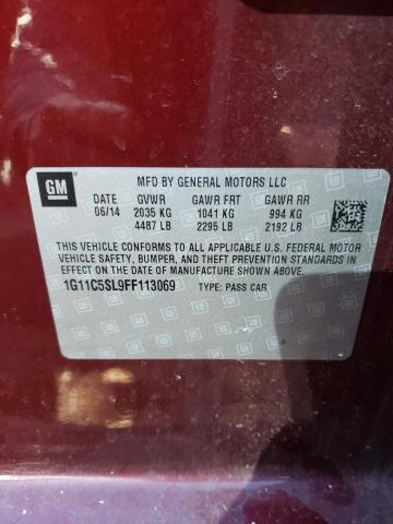 2015 CHEVROLET MALIBU 1LT - 1G11C5SL9FF113069