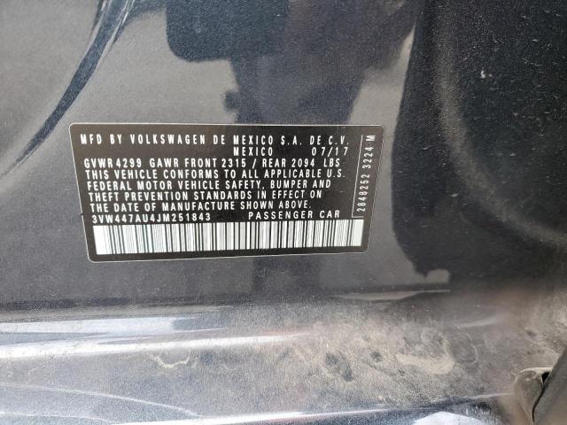 2018 VOLKSWAGEN GTI S/SE - 3VW447AU4JM251843
