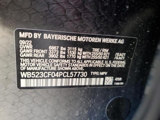2023 BMW IX XDRIVE5 - WB523CF04PCL57730