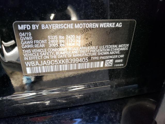 WBAJA9C5XKB399405 BMW 530e