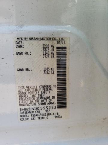 1N4BZ1DV1MC555253 Nissan Leaf Sl Plus