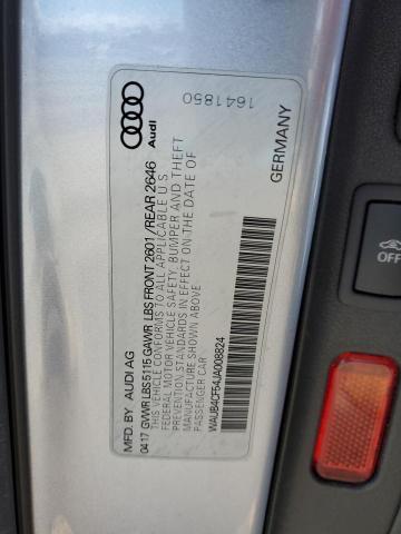 2018 AUDI S5 PREMIUM - WAUB4CF54JA008824