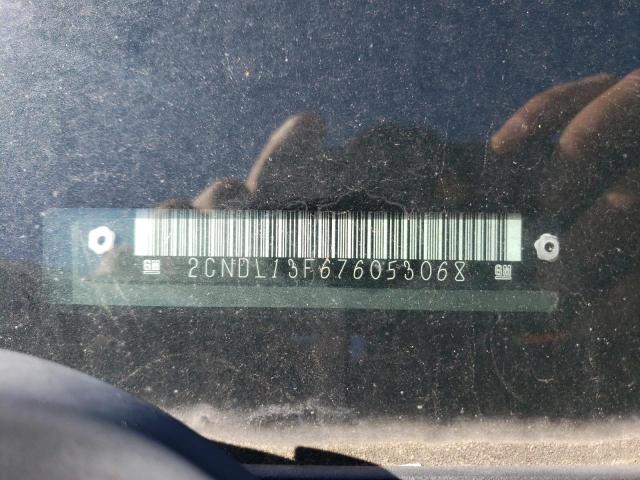 2CNDL13F676053068 Chevrolet Equinox