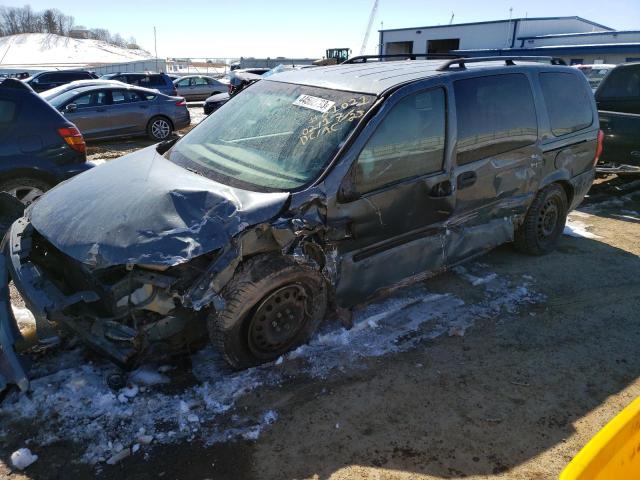Salvage cars for sale from Copart Mcfarland, WI: 2008 Chevrolet Uplander LS