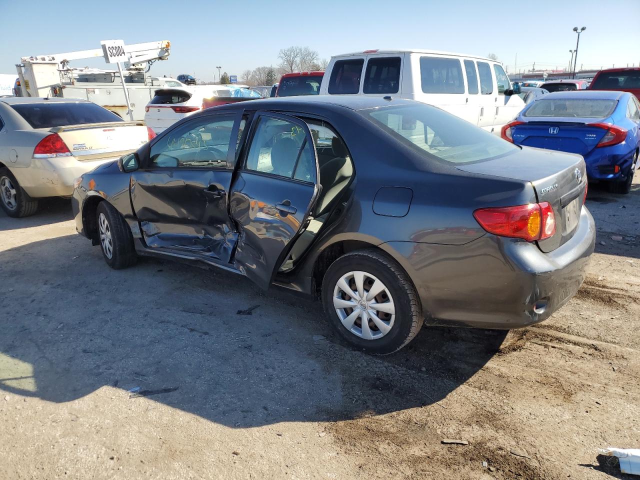 Toyota Corolla  2009 1NXBU40E49Z048070 photo 2