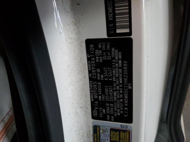 KNDMB5C11H6230880 KIA SEDONA LX
