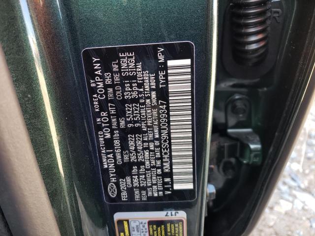 2022 GENESIS GV80 BASE KMUHCESC9NU099347