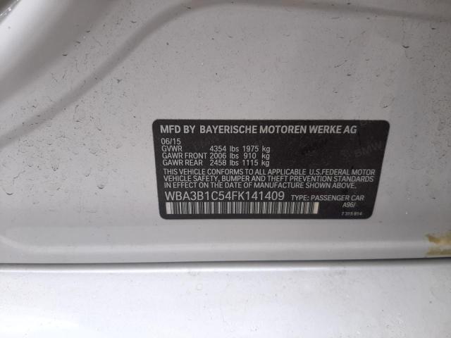 WBA3B1C54FK141409 BMW 320 I