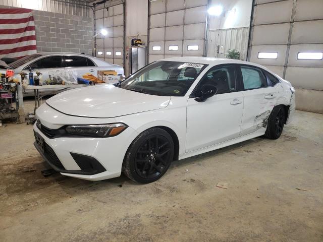 Salvage cars for sale from Copart Columbia, MO: 2022 Honda Civic Sport