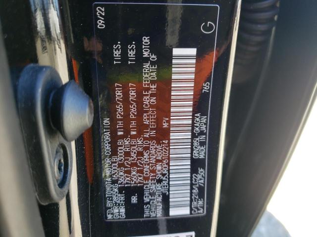 2023 TOYOTA 4RUNNER SE JTERU5JR0P6102214