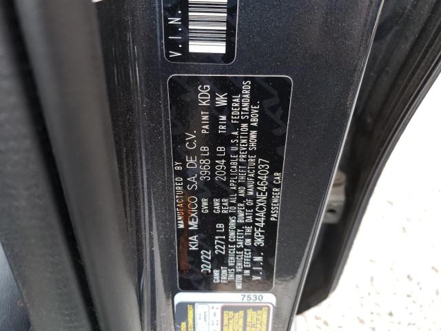 3KPF44ACXNE464037 KIA FORTE GT