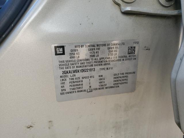 2GKALWEK1D6221813 GMC Terrain