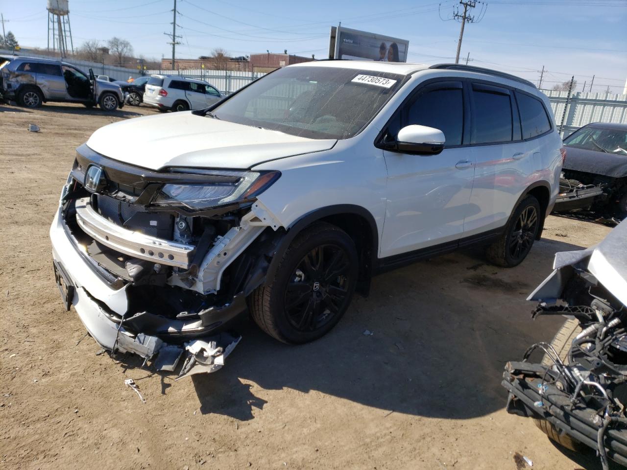 5FNYF6H74NB024476 HONDA PILOT BLAC 2022
