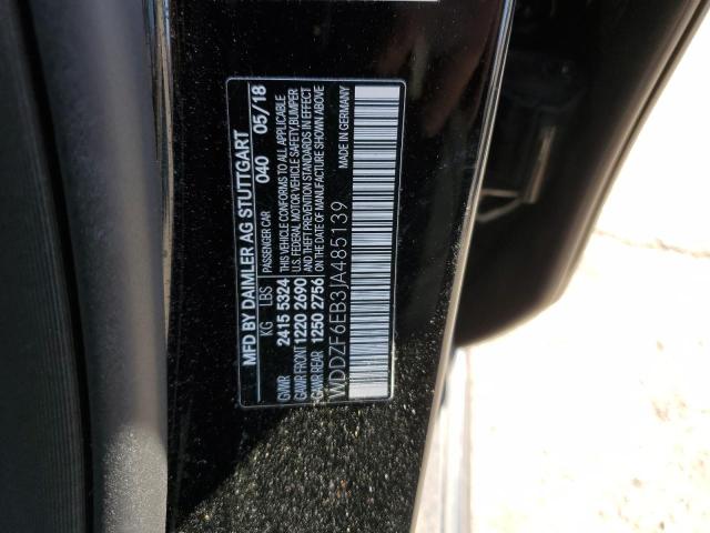 2018 MERCEDES-BENZ E 43 4MATI - WDDZF6EB3JA485139