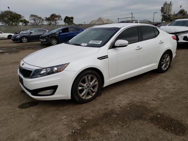 Salvage cars for sale from Copart San Diego, CA: 2011 KIA Optima EX