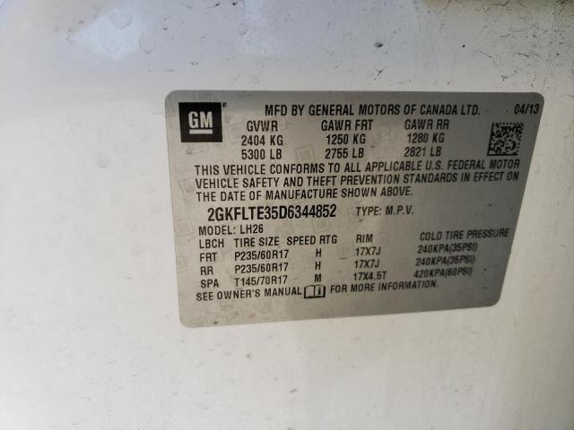 2GKFLTE35D6344852 GMC Terrain Sle