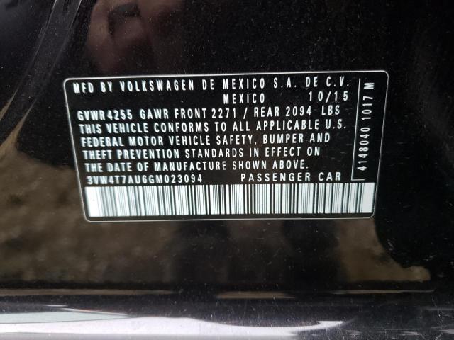2016 VOLKSWAGEN GTI S/SE - 3VW4T7AU6GM023094