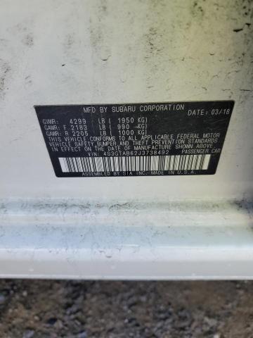 4S3GTAB62J3738492 Subaru Impreza Premium