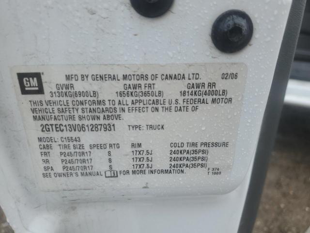 2GTEC13V061287931 GMC New Sierra C1500