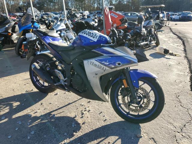 Salvage cars for sale from Copart Austell, GA: 2015 Yamaha YZFR3
