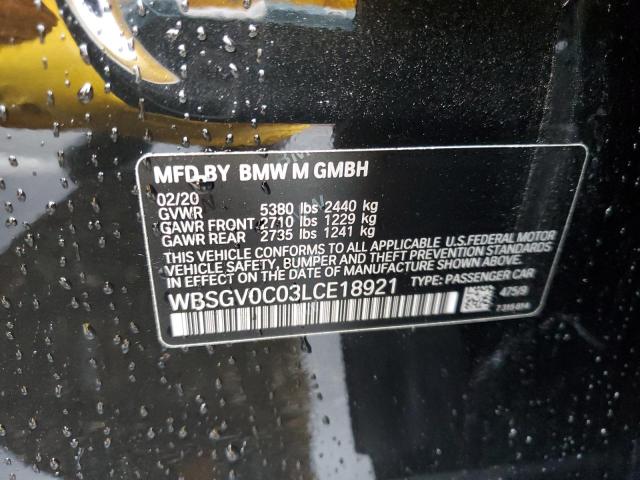 WBSGV0C03LCE18921 BMW M8