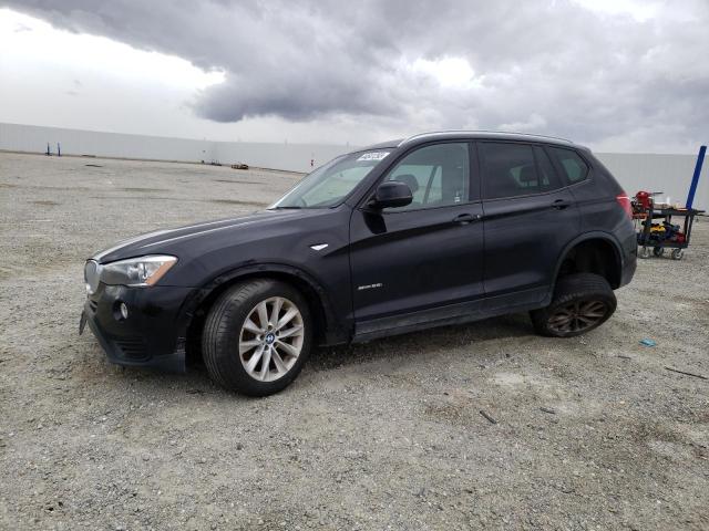 Salvage cars for sale from Copart Adelanto, CA: 2017 BMW X3 SDRIVE28I