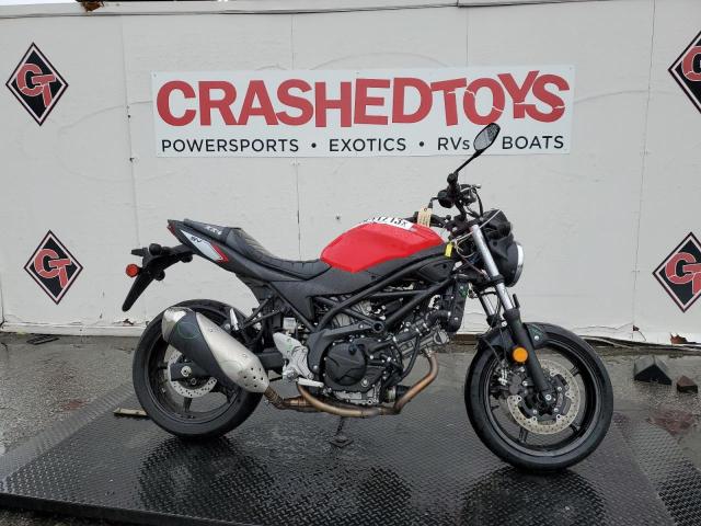 Salvage cars for sale from Copart Van Nuys, CA: 2017 Suzuki SV650 A