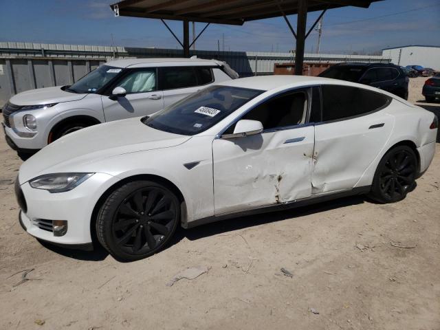 Salvage cars for sale from Copart Temple, TX: 2012 Tesla Model S