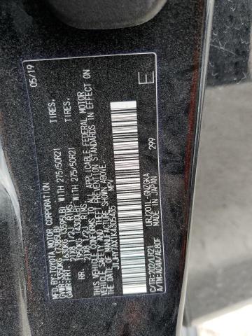 2019 LEXUS LX 570 JTJHY7AX1K4305435