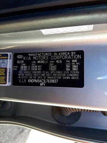 KNDPM3AC3L7639837 KIA Sportage Lx