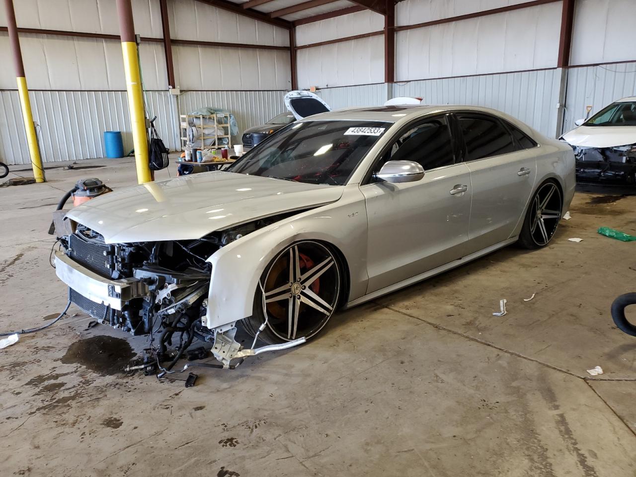 2013 Audi S8 Quattro VIN: WAUD2AFD2DN009929 Lot: 43842533