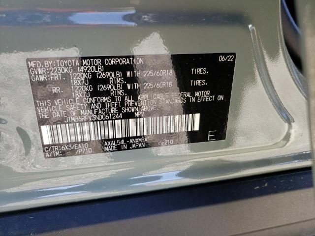 2022 TOYOTA RAV4 XLE P - JTMB6RFV3ND061244
