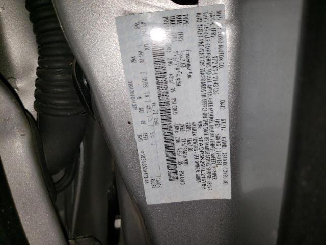2017 FORD FOCUS SE - 1FADP3K26HL216769