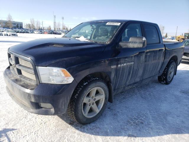 Salvage cars for sale from Copart Rocky View County, AB: 2012 Dodge RAM 1500 Sport
