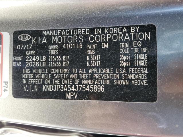 2018 KIA SOUL + - KNDJP3A54J7545896