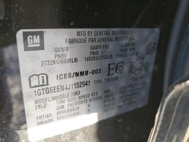 2018 GMC CANYON DEN - 1GTG6EEN4J1152941