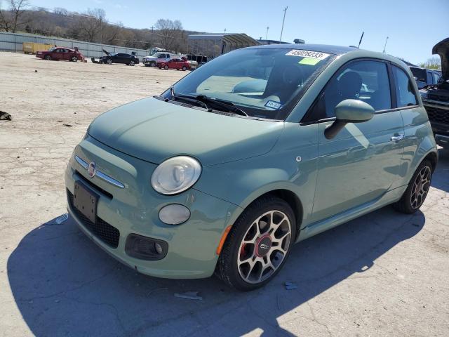 Fiat salvage cars for sale: 2012 Fiat 500 Sport