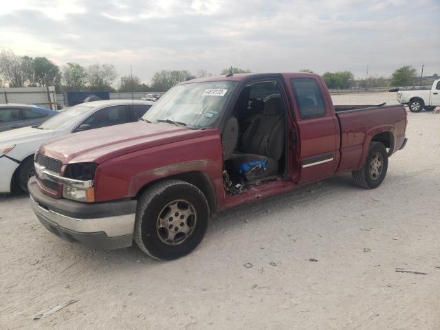 Salvage cars for sale from Copart New Braunfels, TX: 2004 Chevrolet Silverado C1500