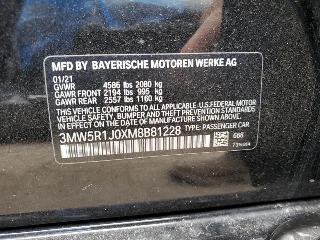 3MW5R1J0XM8B81228 BMW 330I