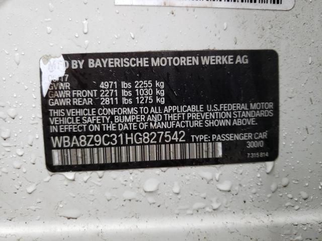 2017 BMW 330 XIGT - WBA8Z9C31HG827542