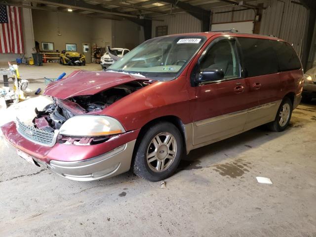 Ford Windstar salvage cars for sale: 2002 Ford Windstar SE