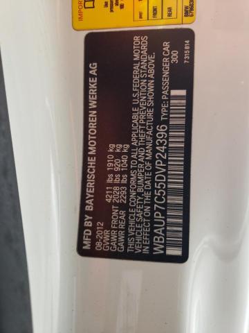WBAUP7C55DVP24396 BMW 128 I