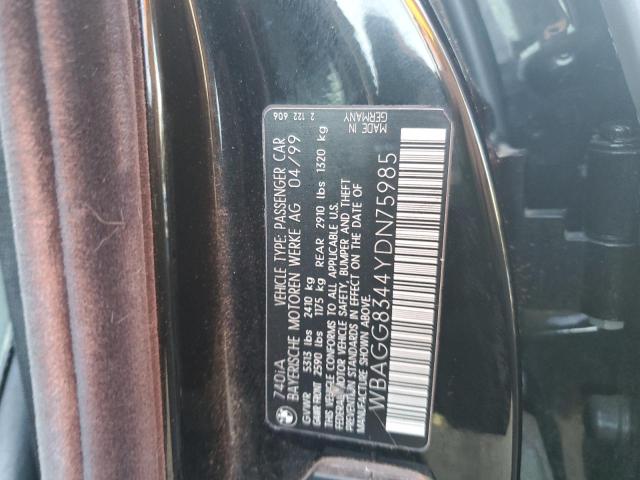 WBAGG8344YDN75985 BMW 740 I Automatic