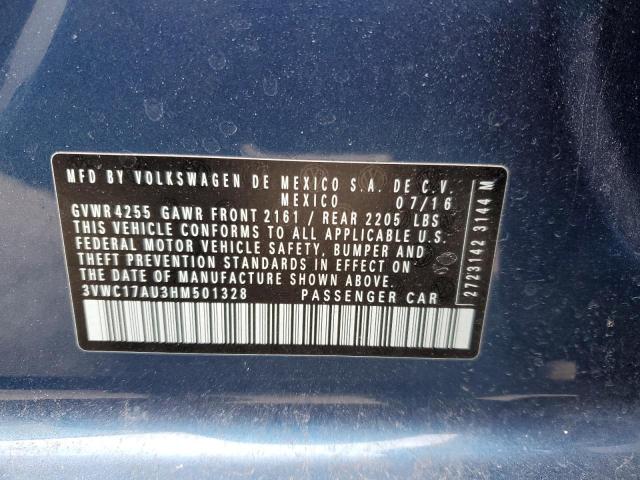 2017 VOLKSWAGEN GOLF SPORT - 3VWC17AU3HM501328